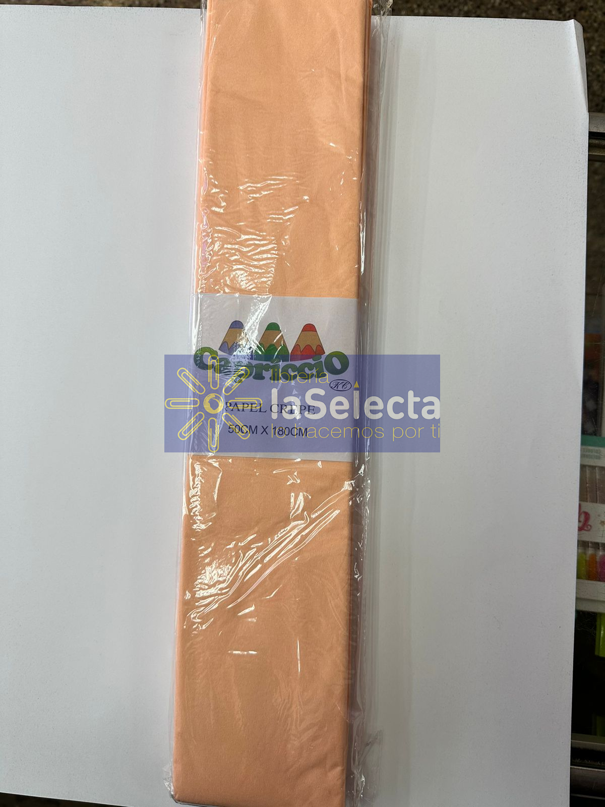 PAPEL CREPE CRUDO CAPRICCIO